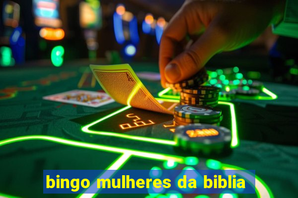 bingo mulheres da biblia